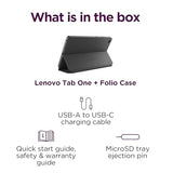 Lenovo Tab One - Lightweight Tablet - up to 12.5 Hours of YouTube Streaming - 8.7" HD Display