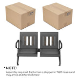 Waiting Room Bench, Waiting Room Chairs with Padded Arm