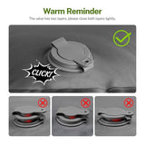 OGERY Double Sleeping Pad for Camping, 6" Extra-Thick Reinforced Camping Sleeping Pad with Pillows & Built-in Foot Pump, Ultralight Inflating Camping Mattress for Backpacking Tent Hiking Travel