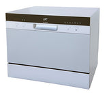 SPT SD-2224DSB: ENERGY STAR Countertop Dishwasher with Delay Start & LED – Silver