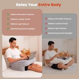 Reading Pillow,Lap Desk Pillow for Laptop,Memory Foam Reading Pillows for Gaming, Arm Rest Pillow for Reading