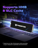 Acer Predator GM7 2TB SSD: M.2 2280 PCIe Gen 4 x4 NVMe 2.0