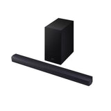 Samsung 2.1Ch DTS Virtual:X Soundbar w/Subwoofer: HDMI ARC, Bluetooth, Wall Mountable, Voice Enhance Mode, Game Mode, Night Mode, 360W, Wireless Surround Ready - HW-B53WF (Renewed)