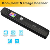 Portable Handheld Scanner Included 16G SD Card, Wand Scanner for A4 Documents Pictures Pages Texts Receipts Books