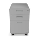 UPLIFT DESK 3-Drawer Mobile File Cabinet - Steel Rolling Filing Cabinet with Lock