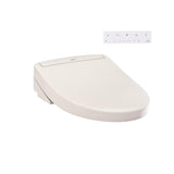 TOTO® WASHLET® S5 Electronic Bidet Toilet Seat with Instantaneous Water Heating, PREMIST and EWATER+ Wand Cleaning, Elongated, Sedona Beige - SW3446#12