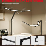 Honeywell LED Desk Lamp with Clamp - HJ3B Sunturalux Eye-Caring Desk Light for Home Office