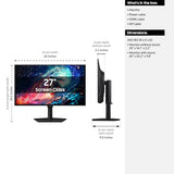 Samsung 27" Odyssey OLED G6 (G61SH) QD-OLED, QHD (1440P) Gaming Monitor