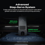 Creality K2 Combo 3D Printer, Multicolor Printing with CFS, Max 600mm/s Printing Speed, Smart Auto Leveling & Al Camera