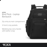 Tumi Unisex Tumi Brief Pack, Black, One Size