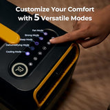 BougeRV 3500BTU Portable Air Conditioner, Camping AC Unit for Tent, Tent Air Conditioner with App Control, RV, Van Life, Small Room, Indoor & Outdoor Use (Upgraded)