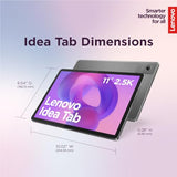 College Tablet - 11″ 2.5K IPS Touchscreen Display - 90Hz - MediaTek Dimensity 6300-4 GB Memory - 128 GB Storage