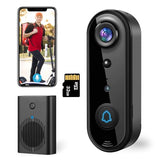 Smart Human Detection, Real-time Alert, FHD Night Vision, Two-Way Audio, IP65 Waterproof, 2.4Ghz WiFi