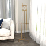 Deco 79 Metal Display Easel Large Adjustable 3 Tier Floor Standing Easel with Chain Support