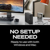 Seagate Expansion 22TB External Hard Drive HDD - USB 3.0, with Rescue Data Recovery Services