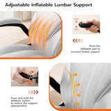 Ylzyxal Office Desk Chair, Ergonomic Computer Chair with Padded Flip-Up Arms