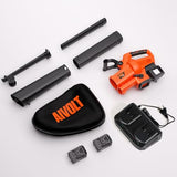 AIVOLT 40V Cordless Leaf Blower and Vacuum Mulcher Combo, Portable Leaf Vacuum Cordless with 40L Bag, Brushless Motor, 2 * 4.0Ah Batteries for Effortless Lawn Cleanup