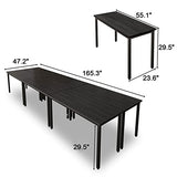 Bonzy Home Conference Tables 14ft Meeting Room Study Writing Printer Table Office Computer Desk