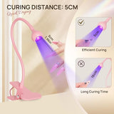 AORAEM UV LED Nail Lamp, Quick Drying UV Light for Gel Nails