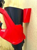 Leaf Blower Wall Mount for Milwaukee M18 Fuel - Compatible with 3017-20 & 3017-21 - Leaf Blower Wall Mount Holder Bracket for Garage Storage  (Red)