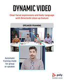 4K Video Conference System - Camera, Mic, and Speaker Bar for Small Rooms - Presenter Tracking, NoiseBlockAI, Framing
