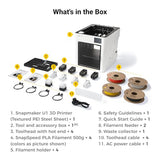 Snapmaker U1 3D Printer Multi Color,4 Toolhead with 5 Seconds Tool Change
