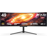 INNOCN 49" QD-OLED 5K2K 5120 x 1440P 144Hz Ultrawide Curved Monitor - 49Q1R