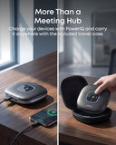 PowerConf Speakerphone, Zoom Certified Conference Speaker with 6 Mics, 360° Enhanced Voice Pickup, 24H Call Time, Bluetooth 5.3, USB C