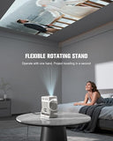 【Flagship Official Licensed Google TV】Smart Outdoor 4K Projector with WiFi and Bluetooth