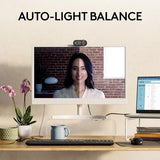 Logitech Brio 101 Full HD 1080p Webcam for Meetings, Streaming, Desktop, Laptop, PC - Built-in Mic, Shutter, USB-A,-Black