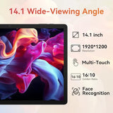 14 inch Android 16 Tablet｜30GB RAM 256GB ROM｜1920 * 1200 IPS FHD｜10000mAh 30W Fast Charging