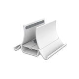 DTTLYQF Desk Vertical Laptop Stand Fixed Base Professional Stable Storage Computer Accessories Support(White-Fruit peach5)
