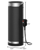 DREO Space Heater for Bathroom and Indoor, 70°Oscillating, 5 Modes, Remote for Home Bedroom, 12H Timer, with ALCI Safety Plug