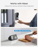 Video Doorbell Camera Wireless – No Subscription Required, 2K HD, 166° Wide View, HDR Night Vision