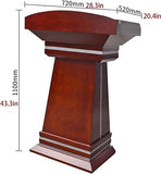 Lectern Podium Stand, Podium Wood Stand Podium Stand Used for Floor Podium Podium Chair Reception Desk