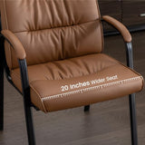 Office Guest Reception Chair Set of 6, Conference Room Chairs Waiting Room Chairs 6 Pack