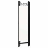 Zexlorith 5-Panel Room Divider, Foldable Fabric Partition Screen, White