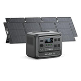 BLUETTI Solar Generator Elite 100 V2 with 2 200W Solar Panel (ship separately), 1024Wh Portable Power Station w/ 4 1800W AC Outlets, 35% Smaller, Ideal for Camping, Emergencies, Backup Power