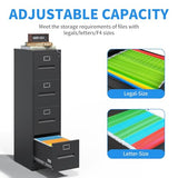 Office Furniture for Organization Hanging Files for A4/ Legal/Letter, Heavy Duty Storage Cabinet