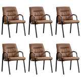 Office Guest Reception Chair Set of 6, Conference Room Chairs Waiting Room Chairs 6 Pack