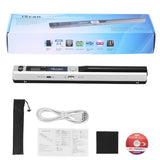 AOZBZ Portable Document Scanner - 900DPI Handheld Portable Scanner Image Scanner Scanning