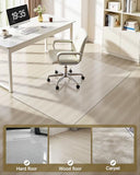 Blvornl 10Pack 34.5"*47.1" Hard Material Chair Mat for High Pile Carpet and Hardwood Floor