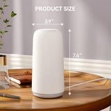 ROOTRO Touch Bedside Table Lamp, [Sleek Design & RGB Mode] 3 Way Dimmable Small Lamp for Bedroom, LED Lamp