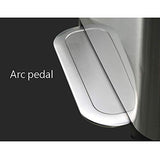 This 25L Stainless Steel Pedal Trash Can - Bin with Lid for Kitchen Living Room & Bathroom