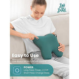 BOB AND BRAD Back Massager with Heat FSA Eligible/HSA Eligible, EZBack Corded Back Massager for Pain Relief Deep Tissue, Shiatsu Back and Neck Massage Pillow, Soothing Full-Body Relief for Women Men