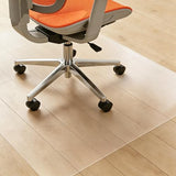 Clear Chair Mat for Hard Floors, Heavy Duty Anti-Slip Plastic Mats Wood/Tile Protector for Rolling Chair