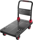 Platform Truck Push Cart Dolly, Foldable Hand Trucks