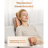 BOB AND BRAD Back Massager with Heat FSA Eligible, EZBack Corded Back Massager for Pain Relief Deep Tissue, Shiatsu Back Shoulder and Neck Massage Pillow, Soothing Full-Body Relief for Women Men