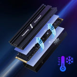 fanxiang 2TB NVMe Internal Gaming SSD for PS5 with Heatsink, Up to 7100MB/s M.2 SSD PCIe Gen 4 SSD Storage Expansion Compatible with PS5, Internal Solid State Drive for Gamers, Professionals, Creators