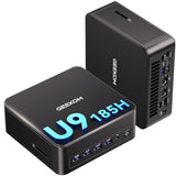 GEEKOM IT13 MAX AI Mini PC 2026, Intel Ultra 9 185H, 24GB LPDDR5 500GB SSD